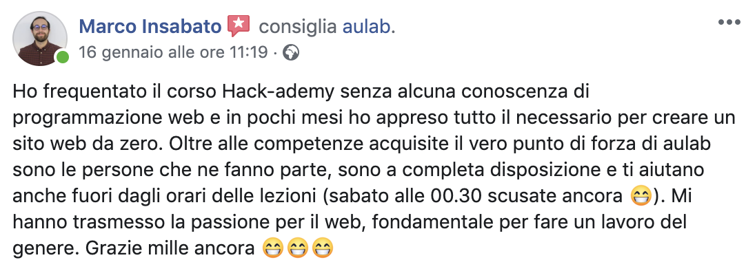 Feedback Hackademy